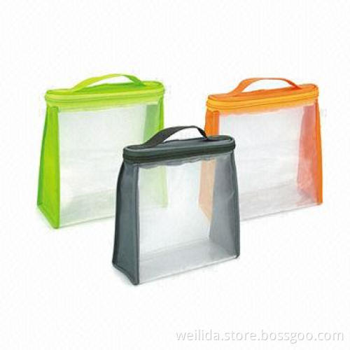 Mesh Packaging Bag, Sized 20*8.5*20cm, Nylon Mesh + 210D Poly Bottom + Transparent EVA
